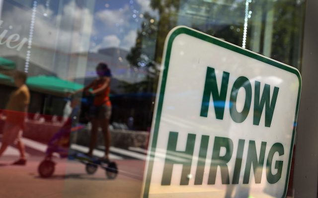 Jobless claims drop to pandemic low