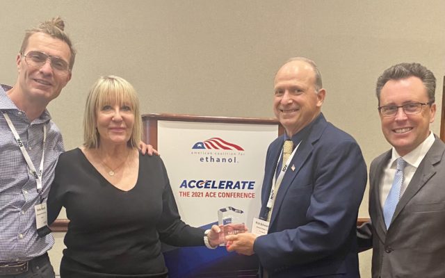 Hormel Institute awarded 2021 American Coalition for Ethanol Grassroots Leadership Award