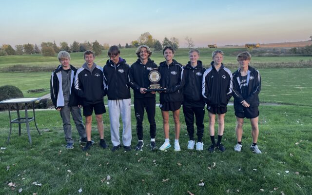 Blooming Prairie Awesome Blossoms boys cross-country team first, girls third at Gopher Conference Meet at Blooming Prairie CC